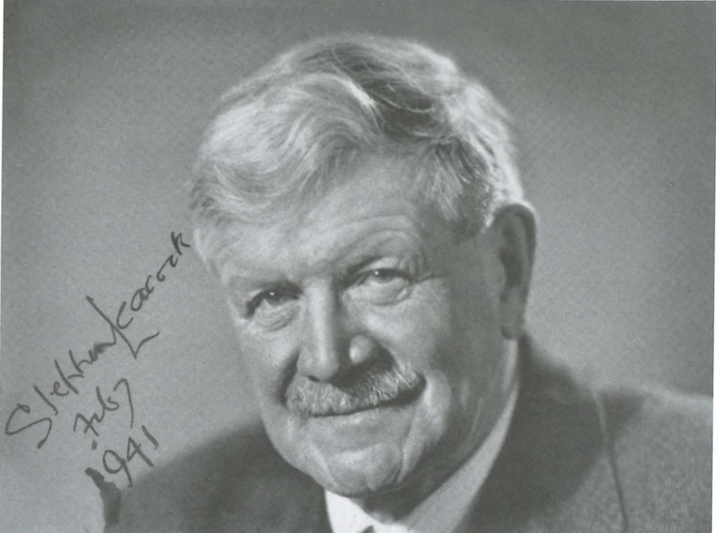 Stephen Leacock, age 72