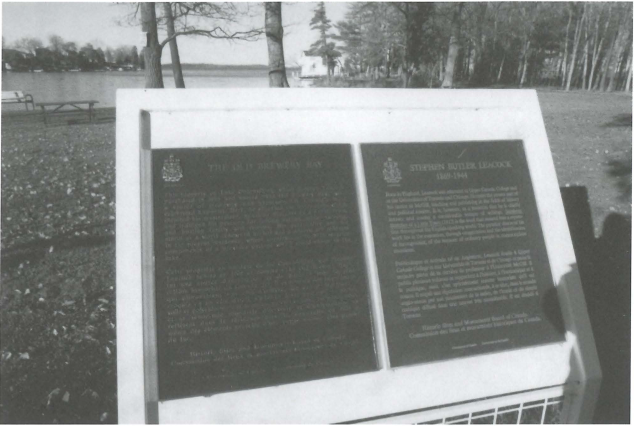 National Historic Site Plaques